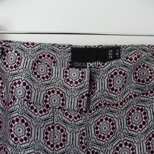 ASOS Petite Pants - ASOS Petite Patterned Pants ASOS Petite Pants - ASOS Petite Patterned Pants